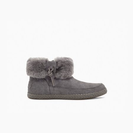 UGG Elowen Deep Grey Boots for Women (GRHD95018)